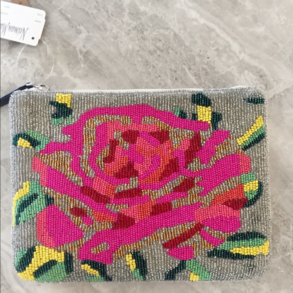 BEAUTIFUL BEADED POUCH